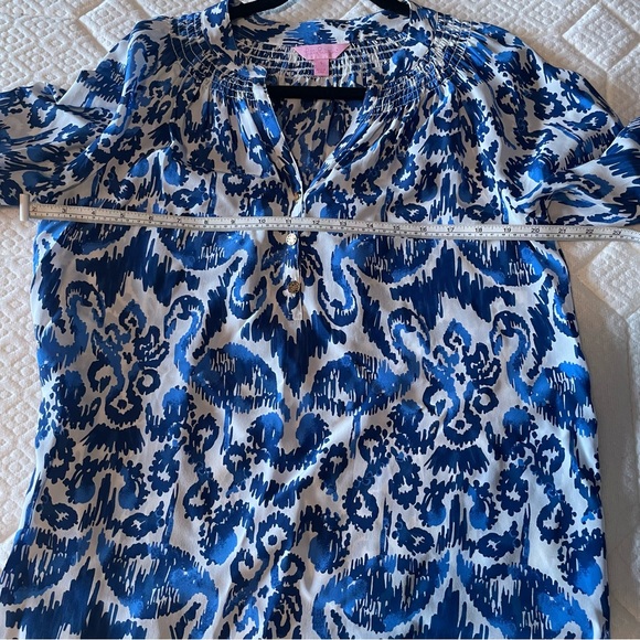 Lilly Pulitzer silk Elsa top small - Picture 6 of 9